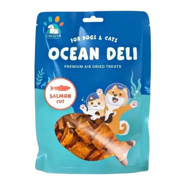 Singapaw Pet Treats Ocean Deli Salmon Cut 70g (2 packs)